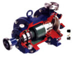 Long coupled, single-stage, magnetic drive, horizontal end-suction centrifugal pump.&nbsp;&nbsp;&nbsp;&nbsp;&nbsp;