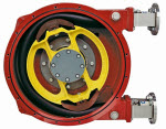 Peristaltic pumps.