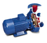 Close-coupled, single and two stage Din horizontal end-suction centrifugal pump.&nbsp;(Mononblock)