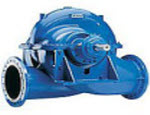 Horizontal split casing, single-stage volute&nbsp; pump for horizontal or vertical installation with double-entry radial impeller.